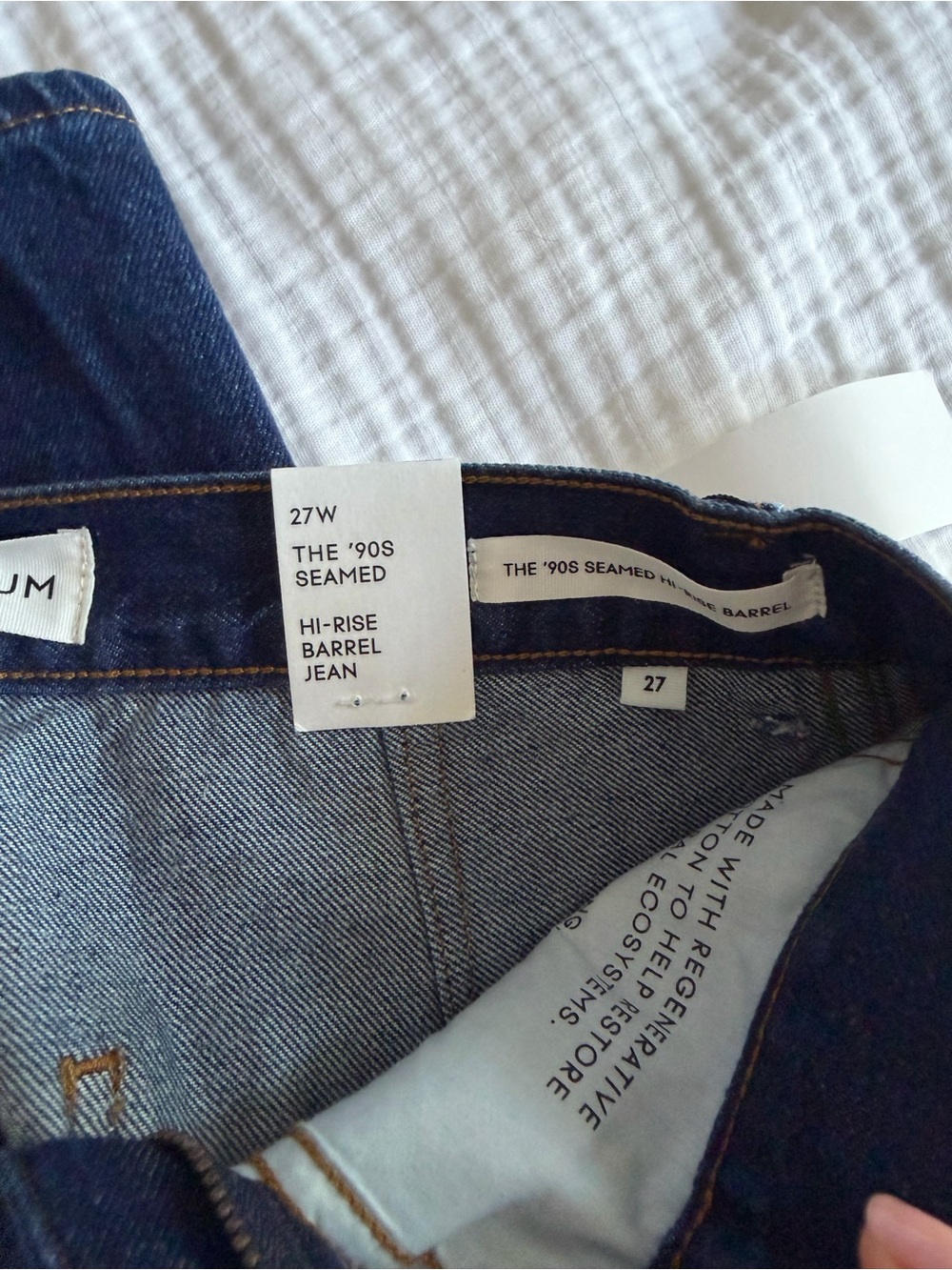 Denim Forum Barrelled Jeans - Picture 5 of 7